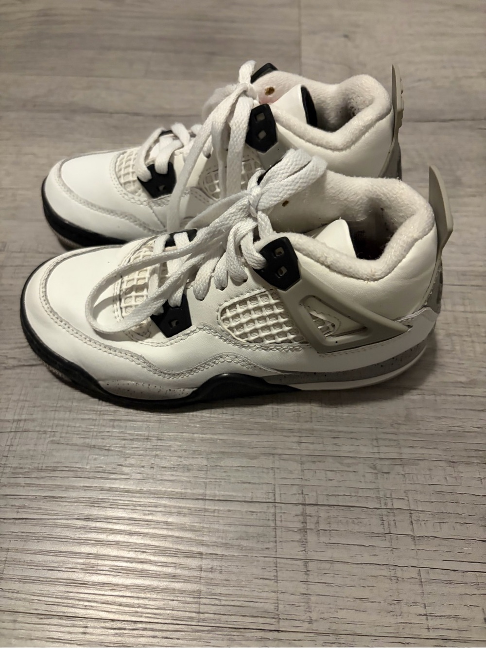 White and Black boys Jordan Sneakers